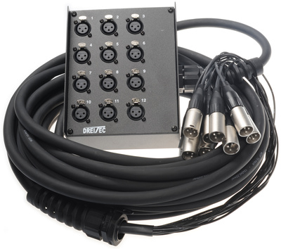 pro snake MTS12/0 S Multicore 15m daugialaidis kabelis