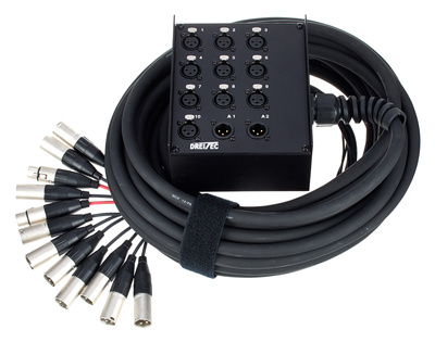 pro snake MTS102 S Multicore 15m daugiakanalis kabelis