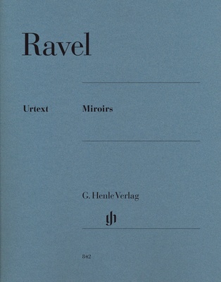 Henle Verlag Ravel Miroirs klasikinė fortepijono literatūra
