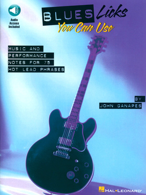 Hal Leonard Blues Licks You Can Use gitaros literatūra