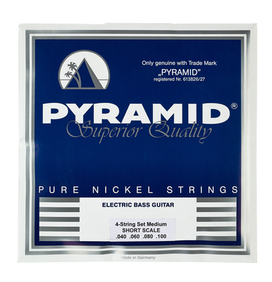 Pyramid 40/100 Short Nickel bosinės gitaros styga