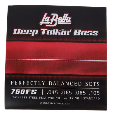 La Bella 760FS Deep Talkin Bass plokščios bosinės gitaros stygos