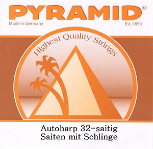 Pyramid Autoharp String Set 32 autoharpos stygų komplektas