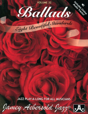 Jamey Aebersold Ballads dainų knygelė saksofonui