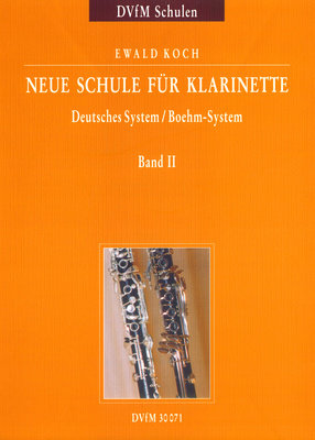Deutscher Verlag für Musik Neue Schule für Klarinette 2 klarneto mokykla