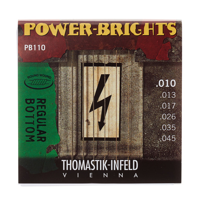 Thomastik Power Brights PB110 elektrinės gitaros stygos