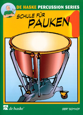De Haske Schule für Pauken 1 orkestro perkusijos mokomoji literatūra