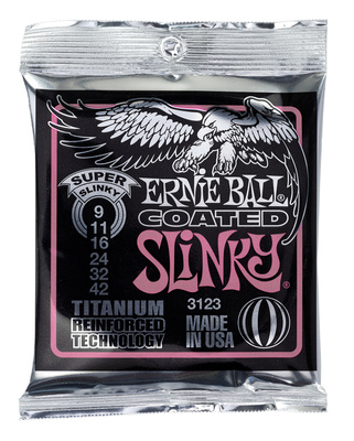 Ernie Ball 3123 Super dengtos elektrinės gitaros stygos