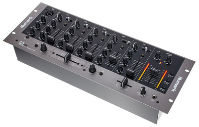 B-Stock, Numark C-3 USB, 19"" Rackmixer mit 5 Kanälen und DJ-Mikrofon Sektion sowie Audiointerface für MAC und PC Eingänge: 8 Line, 3 Phono, 2 USB, 3
