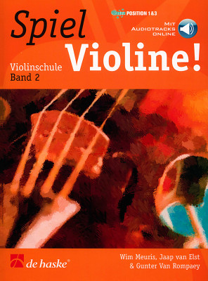 De Haske Spiel Violine 2 smuiko mokomoji literatūra