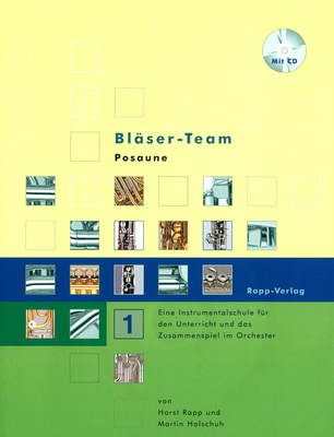 Horst Rapp Verlag Bläser-Team 1 trombono mokykla