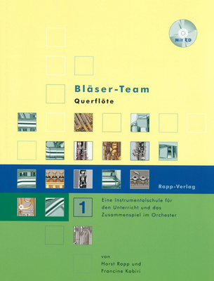 Horst Rapp Verlag Bläser-Team 1 fleitos mokomoji medžiaga