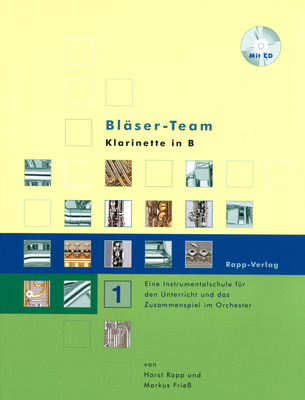 Horst Rapp Verlag Bläser-Team 1 klarneto mokykla