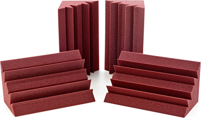 Auralex Acoustics Lenrd Bass Traps Burgundy 4 bosų gaudyklės