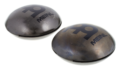 SH22 Clamshell Spark Shaker, Meinl Shaker Bill Saragosa Line, Set mit 2 Stahlshakern, high pitch & low pitch, variable Anschlagdynamik