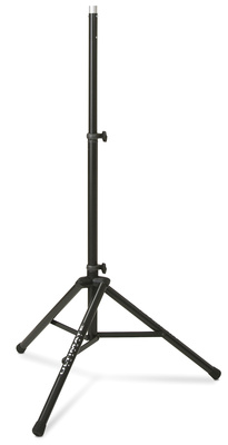 TS 80 B, Boxenständer, schwarz, Standard Boxenstativ aus Aluminium, alle Verschlüsse fest verbunden. Auszugsrohr-ø 35 mm. GS-Geprüft bis 68
