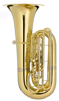 195P-L Bb-Tuba, Modell ""Fafner"", 5/4 Größe, 4 Perinetventile, Bohrung: 19,00 mm, 4. Ventil: 20,00 mm, Schallstückdurchmesser: 48 cm, Höhe: