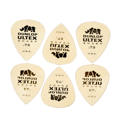 Dunlop Ultex Sharp Player Picks 0.73