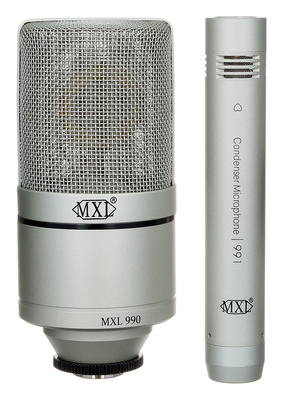 MXL 990/991 Set didelės diafragmos mikrofonai