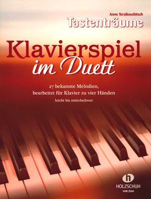 Holzschuh Verlag Klavierspiel im Duett fortepijono dueto knyga