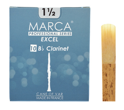 Marca Excel Clarinet 1.5 (B) Bb klarneto liežuvėliai (prancūziški)