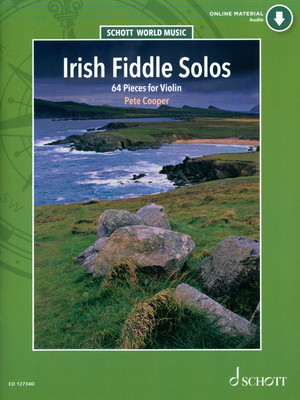 Schott Irish Fiddle Solos smuiko natų knyga
