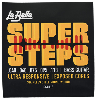 La Bella SS40-B Super Steps EL elektrinės bosinės gitaros styga 