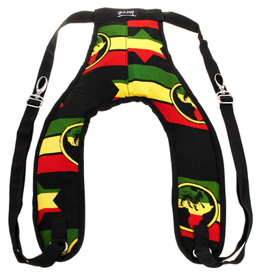 Terre Djembe Back Pack Strap Rasta djembe kuprinės diržas