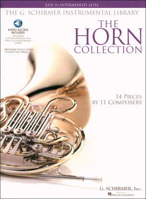 G. Schirmer Horn Collection Easy prancūziško rago literatūra