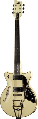Duesenberg Fullerton TV Vintage White pusiau akustinė gitara