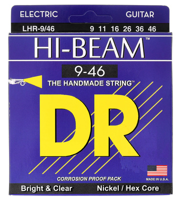 DR Strings Hi-Beam LHR-9 elektrinės gitaros stygos  