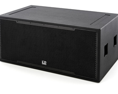 LD V-215B, hochwertiger Bassreflex Lautsprecher mit 2x 15"" Speaker, 1200/2400 Watt RMS 4 Ohm, Frequenzbereich 35 - 200 Hz, 131 dB SPL