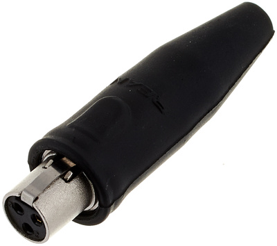 Rean Tiny XLR RT3 FC-B-W 3-pin XLR jungtis (moteriška)