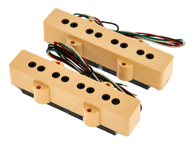 DiMarzio DP123Creme Set 4 stygų J-bass bosinės gitaros garso nuėmėjų komplektas