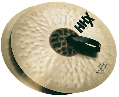 20"" HHX New Symphonic Viennese Orchester Becken, Medium, Klangfülle und HHX-Wärme sorgen für eine musikalische Paarung, inkl. Schlaufen, Paar,