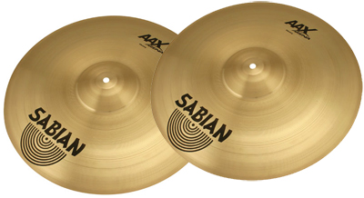 18"" AAX Arena Marching und Orchester Becken, Heavy, inkl. Schlaufen, Paar, Brillant Ausführung, Gewicht: ca. 4Kg/Paar