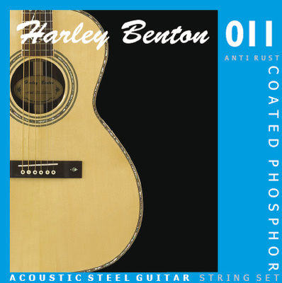 Harley Benton Coated Phosphor 011 Anti Rust akustinės gitaros stygos