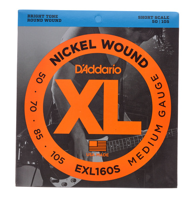 Daddario EXL160S elektrinės bosinės gitaros stygos  