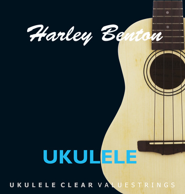 Harley Benton Valuestrings Uke Clear ukulelės stygos