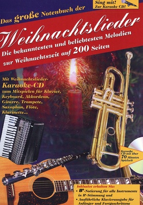 Streetlife Music Christmas Weihnacht natų knyga