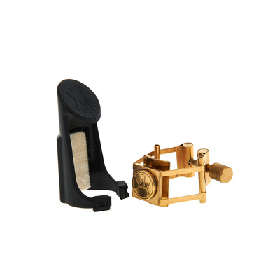 Francois Louis Pure Brass Tenor Gold Plated L liežuvėlių laikiklis