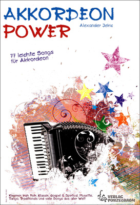 Purzelbaum Verlag Akkordeon Power akordeono natų knyga