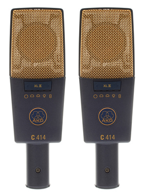 AKG C414 XLII Stereo Set didelės diafragmos mikrofonų rinkinys