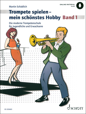 Schott Trompete Spielen Hobby 1 trimitų mokykla