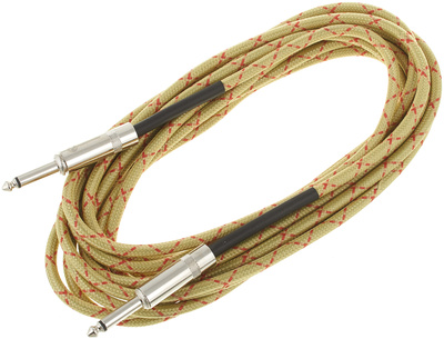 the sssnake TMI 6 PP Vintage Yellow instrumentinis laidas