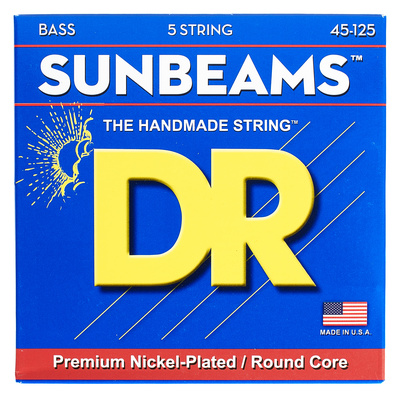 DR Strings Sunbeams NMR5-45 elektrinės bosinės gitaros stygos