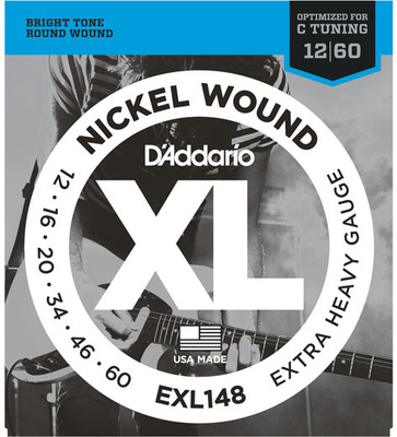 Daddario EXL148 elektrinės gitaros stygos