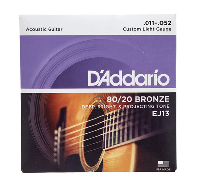 Daddario EJ13 akustinės gitaros stygos  