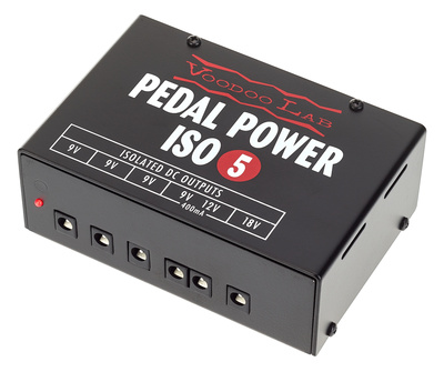 Voodoo Lab ISO5 Pedal Power gitarų efektų maitinimo šaltinis