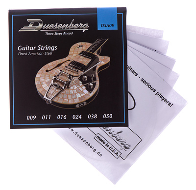 Duesenberg DSA09 elektrinės gitaros stygų komplektas